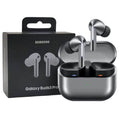 Samsung Galaxy Buds3 Pro wireless earbuds with charging case