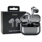 Samsung Galaxy Buds3 Pro wireless earbuds with charging case