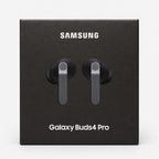 Samsung Galaxy Buds4 Pro wireless Bluetooth earbuds in black retail box