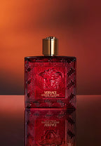 Versace Eros Flame EDP 100ml Spray | Spicy Woody Cologne for Men, 3.4 oz
