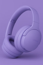 Wireless Over-Ear Headphones – 90H Battery, Bluetooth 5.4, 9 EQ Modes