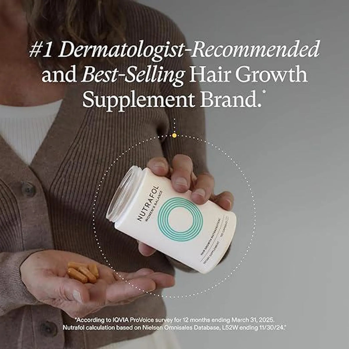 Nutrafol Women’s Balance Hair Growth Supplement – 120 Capsules (Pack of 3) | MY MODERN MART