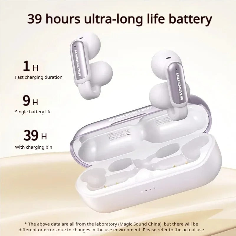 Monster Open AC601 Open-Ear Wireless Earbuds – Bluetooth 5.4, 39H Battery MY MODERN MART