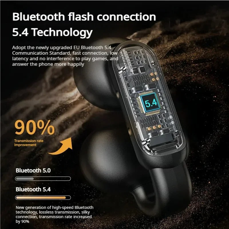 Monster Open AC601 Open-Ear Wireless Earbuds – Bluetooth 5.4, 39H Battery MY MODERN MART