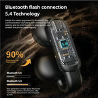 Monster Open AC601 Open-Ear Wireless Earbuds – Bluetooth 5.4, 39H Battery