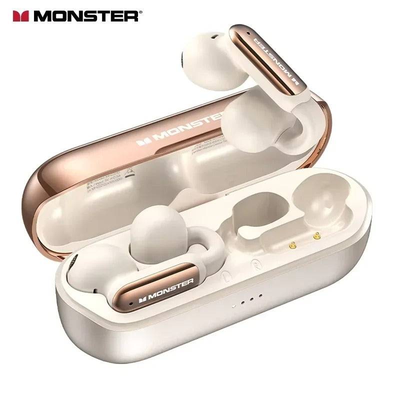 Monster Open AC601 Open-Ear Wireless Earbuds – Bluetooth 5.4, 39H Battery MY MODERN MART