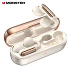 Monster Open AC601 Open-Ear Wireless Earbuds – Bluetooth 5.4, 39H Battery