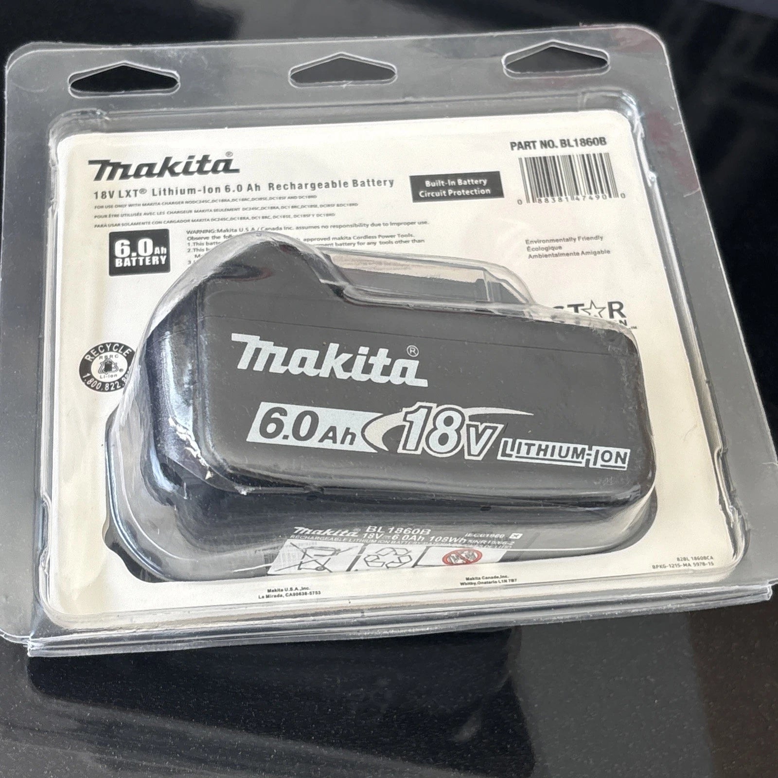 Makita 18V LXT 6.0Ah Battery BL1850B 2-Pack | Lithium-Ion Power Tool Battery MY MODERN MART