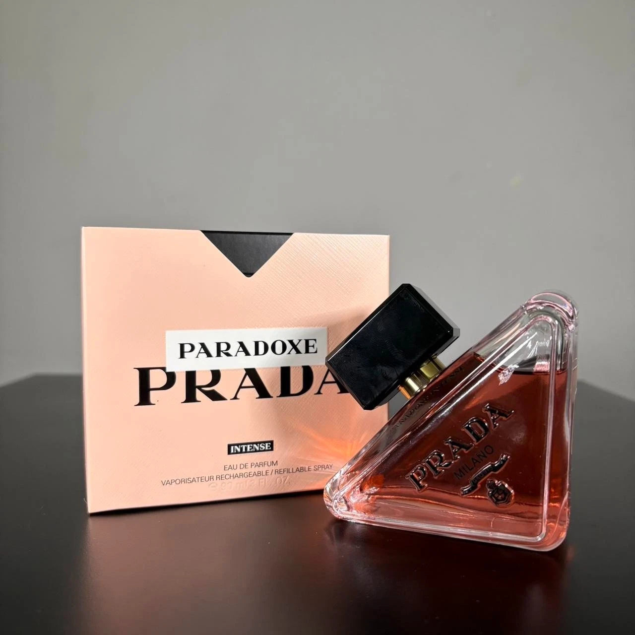 **Prada Paradoxe Intense Eau de Parfum for Women – 3 oz Luxury Long-Lasting Floral Amber Fragrance**