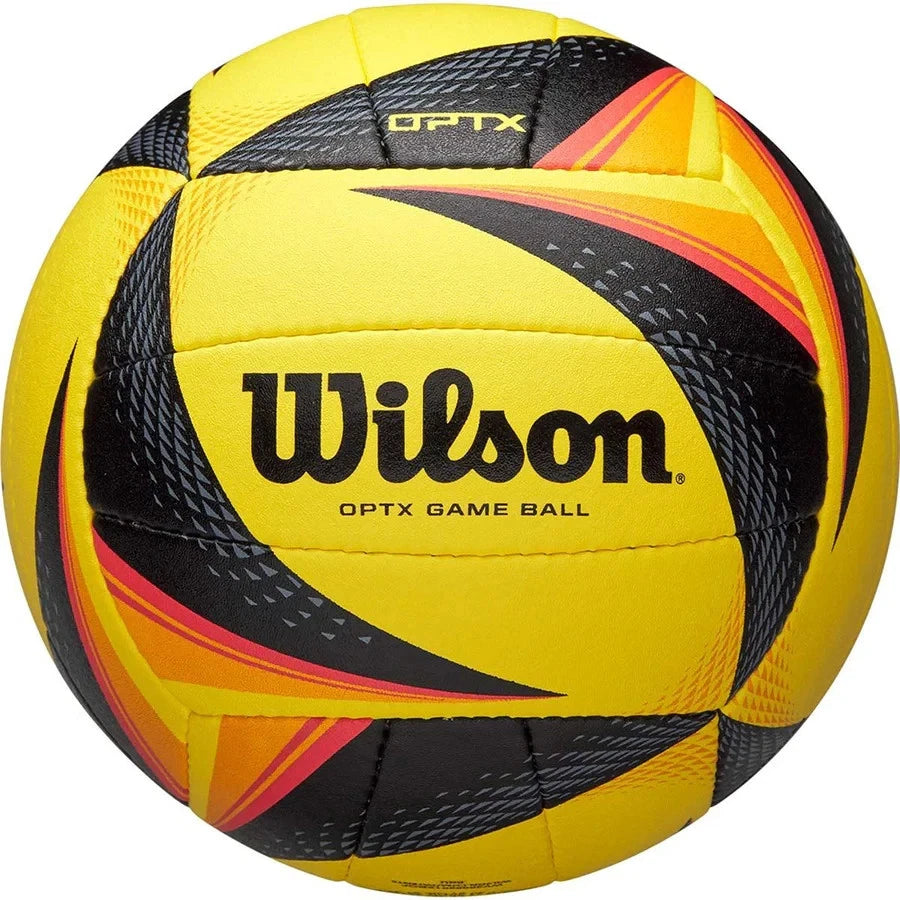 Wilson AVP OPTX Official Beach Volleyball Tour Match Game Ball - Black/Yellow MY MODERN MART