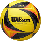 Wilson AVP OPTX Official Beach Volleyball Tour Match Game Ball - Black/Yellow